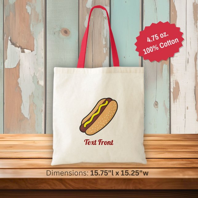 Hotdog Tote Bag (Creator Uploaded)
