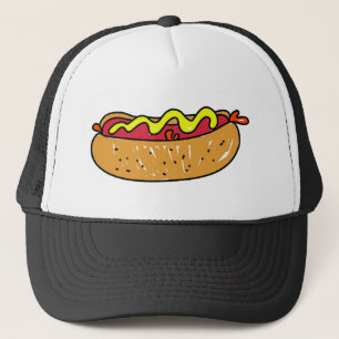 hotdog trucker hat
