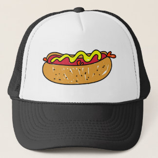 hotdog trucker hat