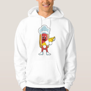 Hotdog with Mustard Hoodie