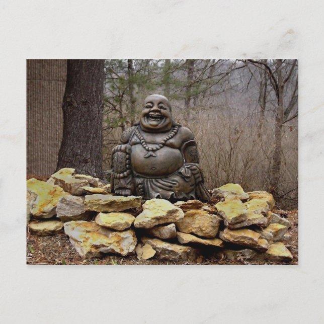 Hotei Laughs Postcard (Front)