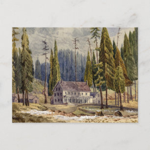 Hotel at the Grove of Mamoth Trees Postcard