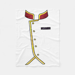Hotel Bellhop Easy Lazy Funny Halloween Costume Co Fleece Blanket