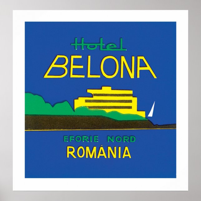 Hotel Belona Romania Poster (Front)