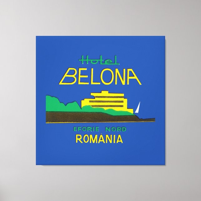 Hotel Belona - XL Canvas Print (Front)