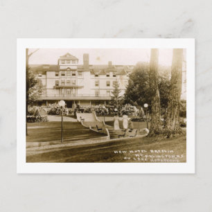 Hotel Breslin, Hopatcong, NJ 1910 Vintage Postcard
