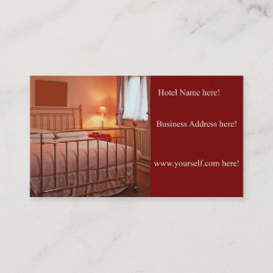 Hotel business card
