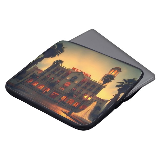 "Hotel California" Laptop Sleeve (Front Top)