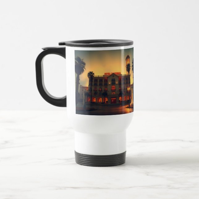 "Hotel California" Travel Mug (Left)