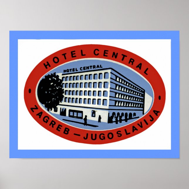Hotel Central Zagreb Poster (Front)