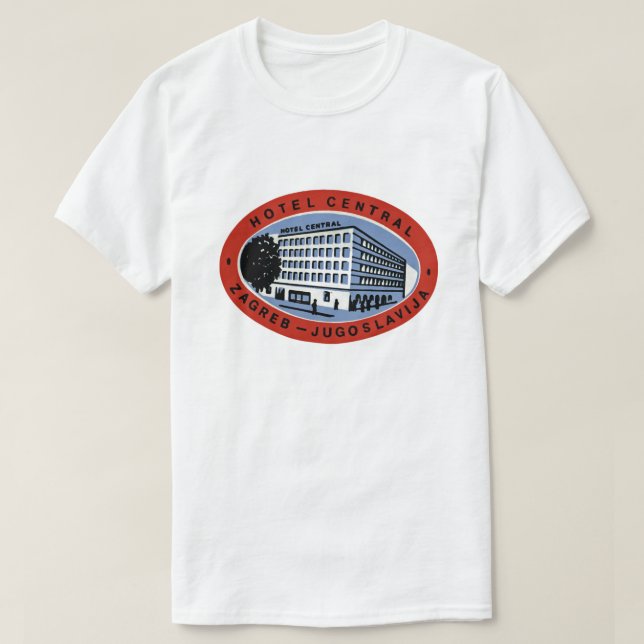 Hotel Central Zagreb T-Shirt (Design Front)
