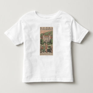 Hotel Colorado Travel Poster Toddler T-Shirt