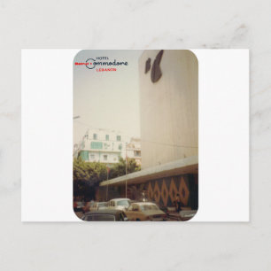 Hotel Commodore Beirut Postcard