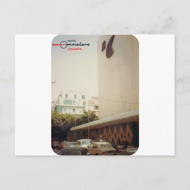 Hotel Commodore Beirut Postcard (Front)