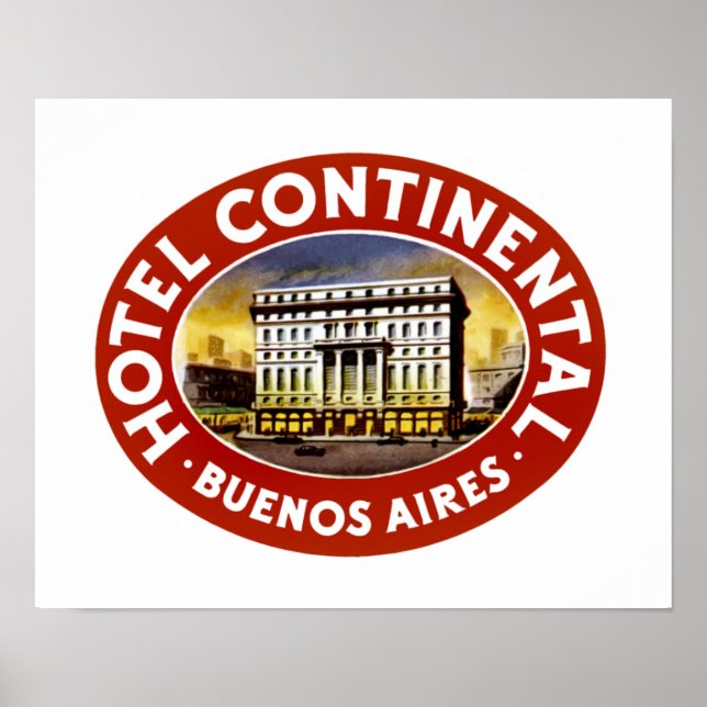 Hotel Continental Buenos Aires Poster (Front)