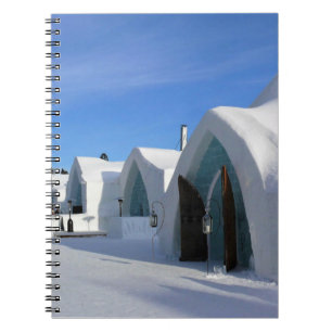 Hotel de Glace, Quebec, Canada Notebook