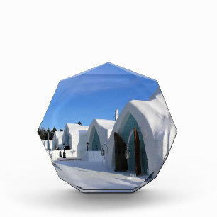 Hotel de Glace, Quebec, Canada Photo Block