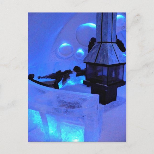 Hotel de Glace, Quebec, Canada Postcard (Front)