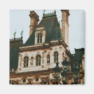 Hotel de Ville, 4th arrondissement, Paris - France Magnet