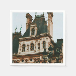 Hotel de Ville, 4th arrondissement, Paris - France Napkin