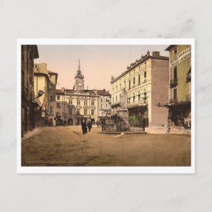 Hotel de ville place, Orange, Provence, France Postcard