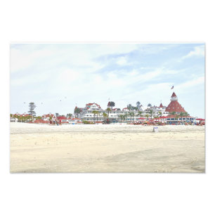 Hotel del Coronado San Diego, California Photo Print