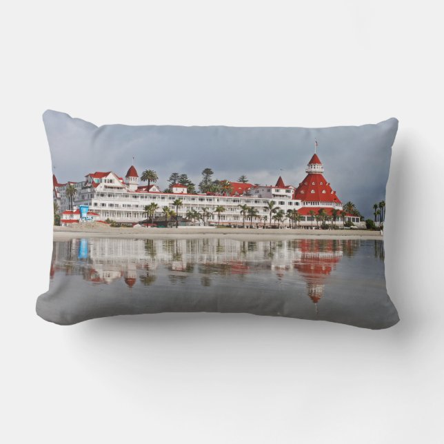 Hotel del Coronado - San Diego Skyline - Coronado Lumbar Cushion (Front)