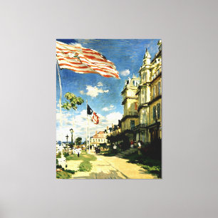 Hotel des Roches Canvas Print