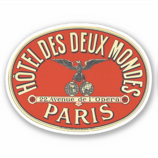 Hotel deux mondes Paris (Front)