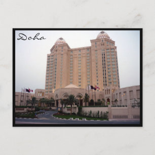 hotel doha postcard