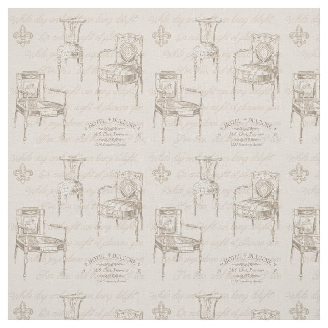 Hotel Dulocke Fabric (Swatch)