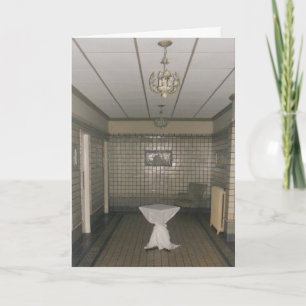 "Hotel Duluth Ladies Restroom" Birthday Card