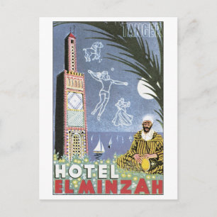 Hotel El Minzah, Tangier Postcard
