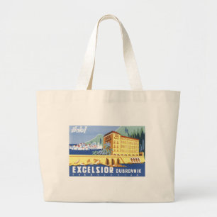 Hotel Excelsior Dubrovnik Large Tote Bag