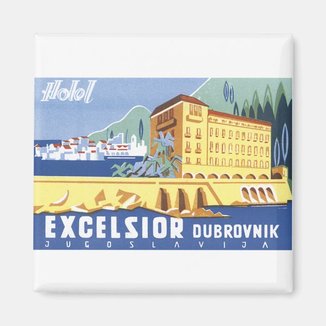 Hotel Excelsior Dubrovnik Magnet (Front)