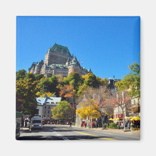 Hotel Frontenac High Above Quebec City Magnet