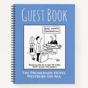 Hotel Guest Book with Accommodation Name