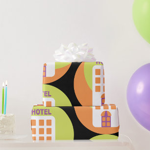 Hotel Icon Wrapping Paper