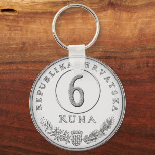 Hotel key with kuna as room number ring