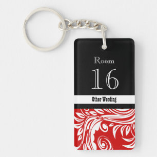 Hotel lodge resort room key ring