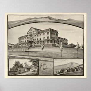 Hotel Lookoff, Sugar Hill, NH Poster