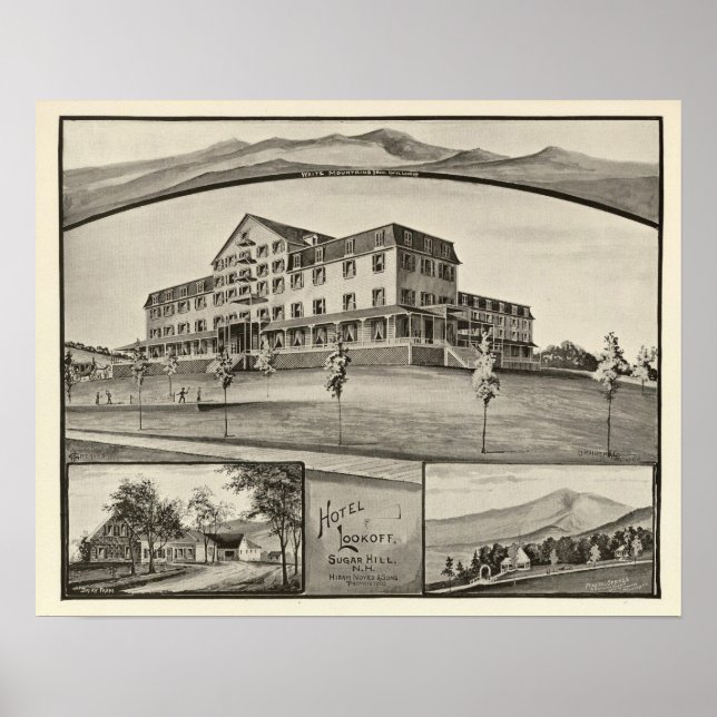 Hotel Lookoff, Sugar Hill, NH Poster (Front)