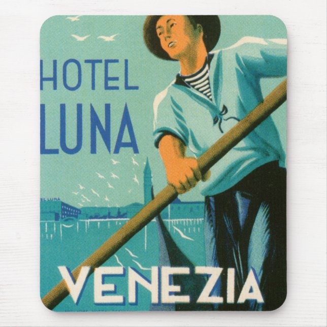 Hotel Luna Venezia Mouse Mat (Front)