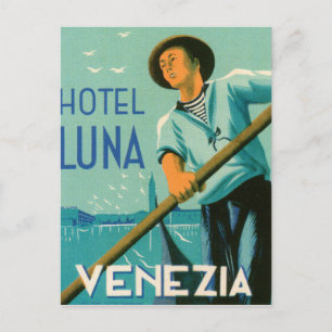 Hotel Luna Venezia Postcard