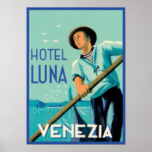 Hotel Luna Venezia Poster