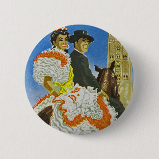 Hotel Madrid 6 Cm Round Badge