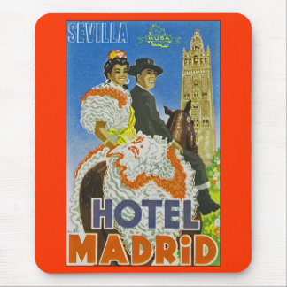 Hotel Madrid Mouse Mat