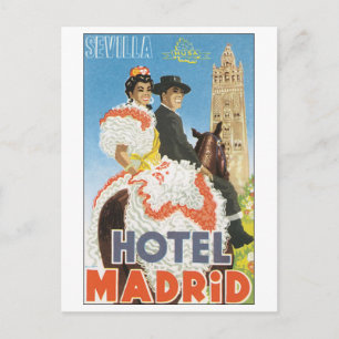 Hotel Madrid Postcard
