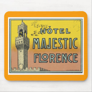 Hotel Majestic Florence Mouse Mat