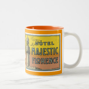 Hotel Majestic Florence Two-Tone Coffee Mug